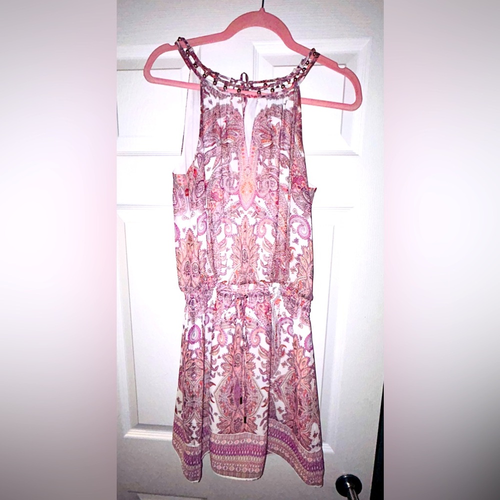 White House Black Market paisley dress. Size Small
